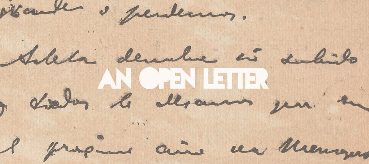 An Open Letter To Open Letters