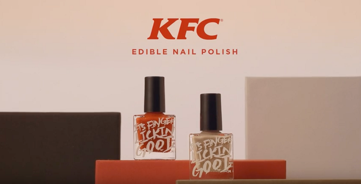 KFC Announces Edible Nail Polish: Finger Lickin' Good?