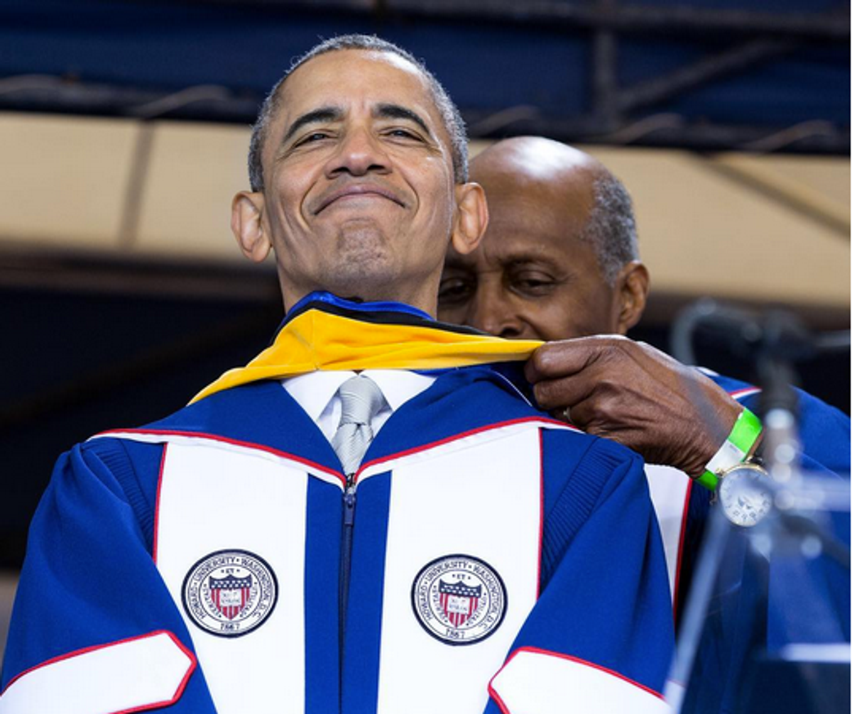 The Unforgettable Advice President Obama Gave Howard's Class Of 2016
