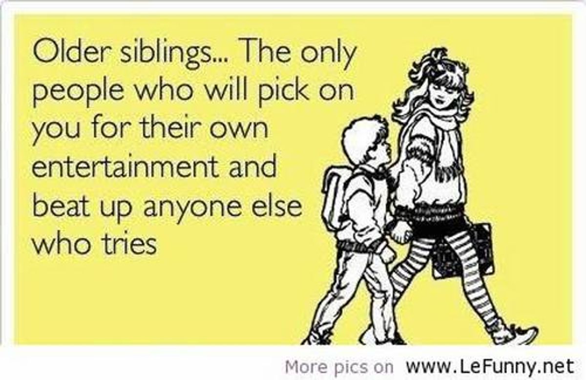 Being an Older Sibling is Almost Adulting