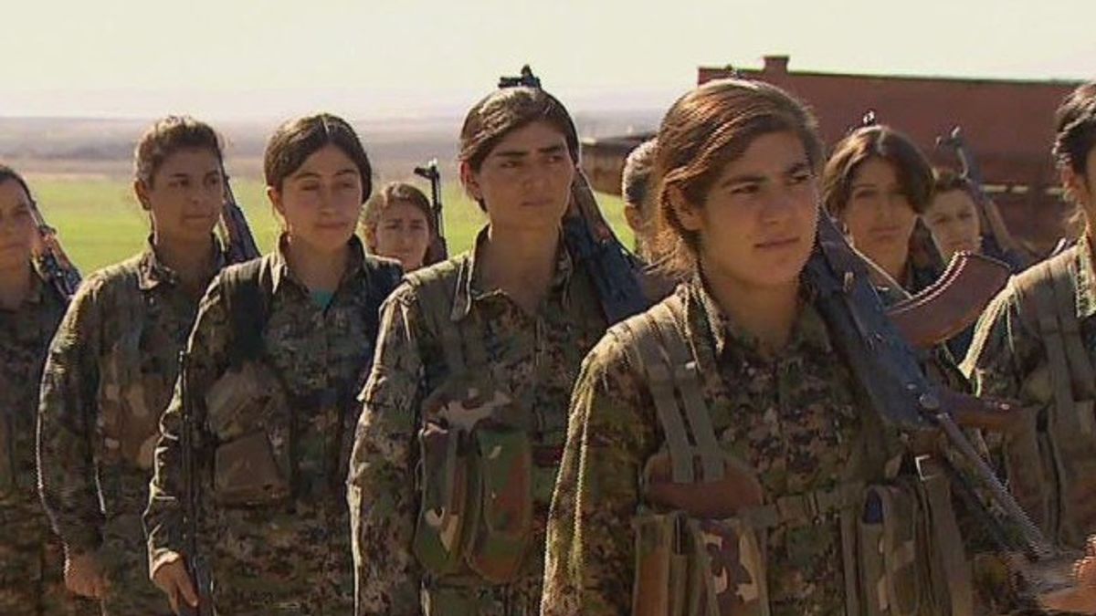 Meet The Female Unit That's Pushing ISIS Back