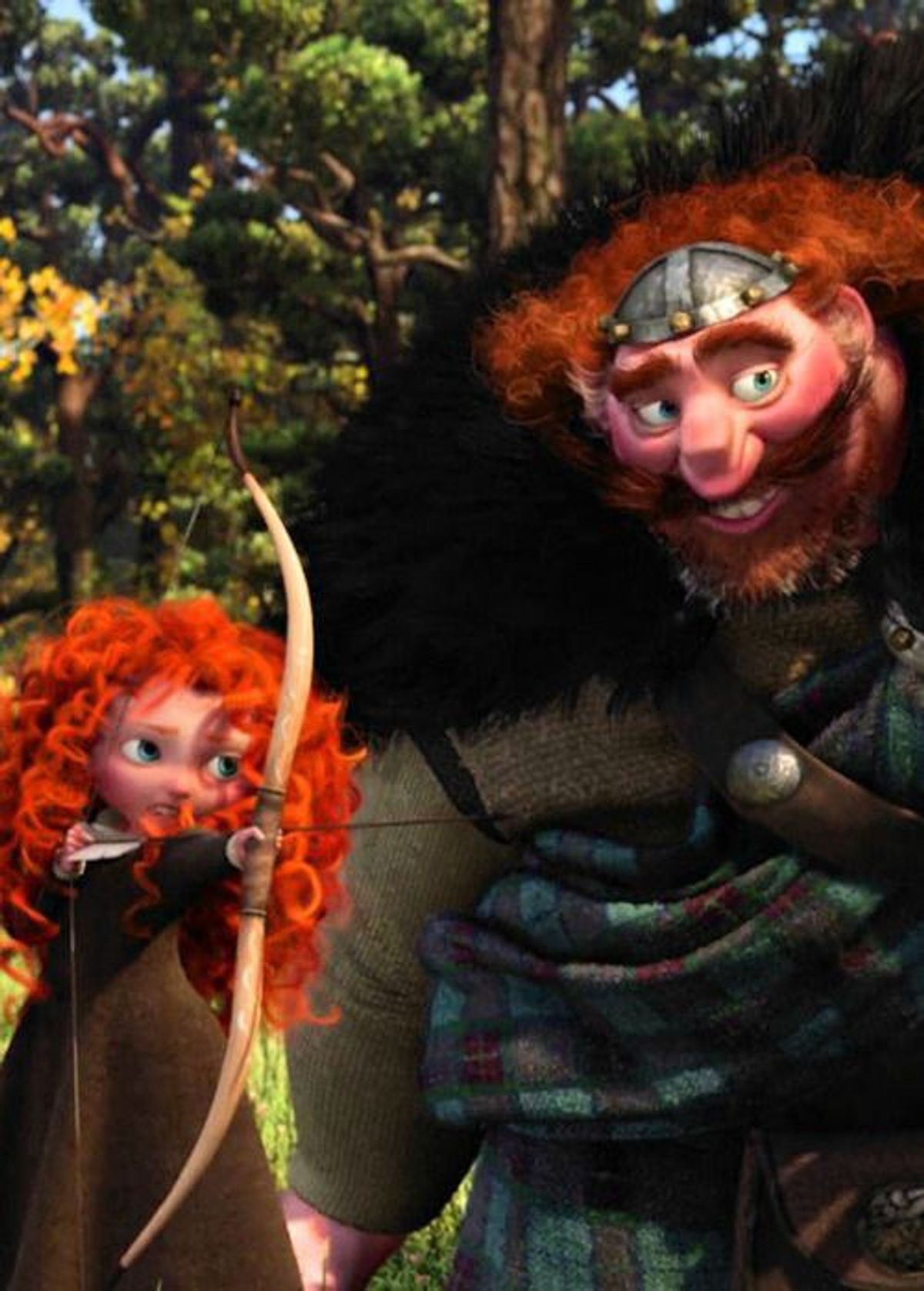 Why A Dad Is A Girl’s Best Friend Told by Disney's Brave