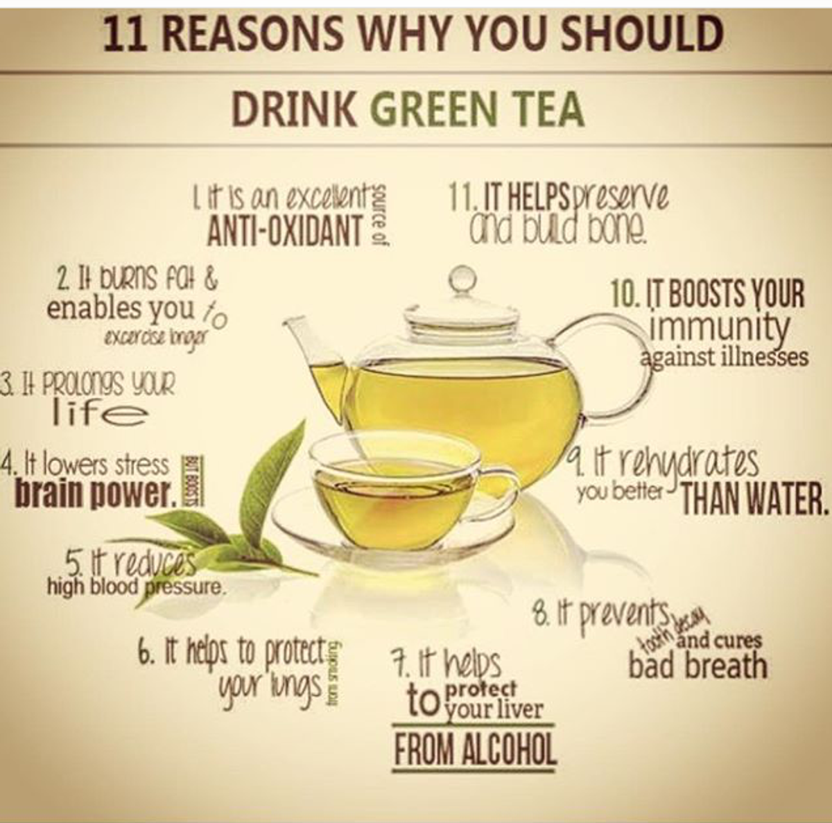 5 Reasons Green Tea Should Be Your GoTo Summer Drink