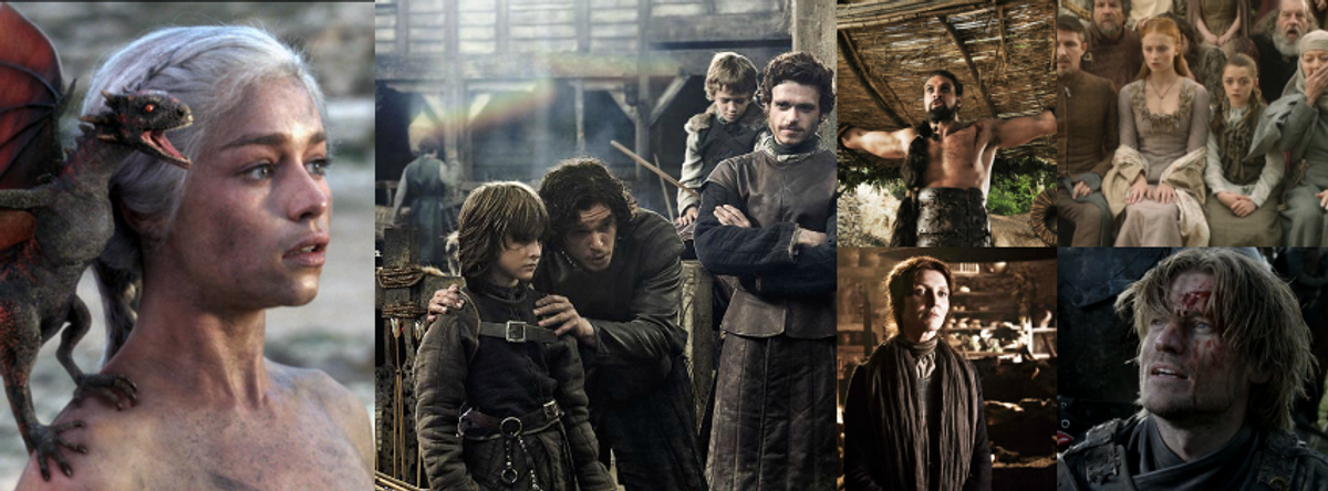 My 10 First Impressions of Game of Thrones