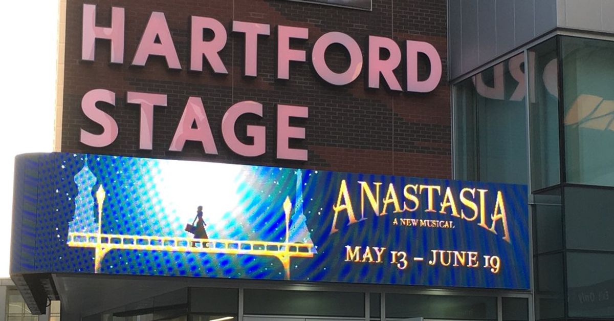 Anastasia at the Hartford Stage Sparkles