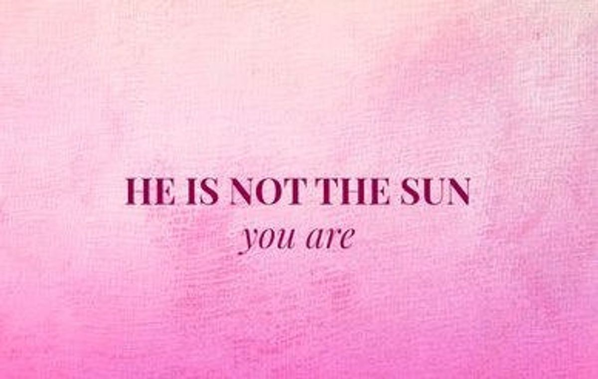 He Is Not The Sun