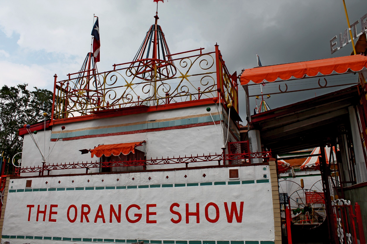 The Orange Show: 'A Monumental Work Of Handmade Architecture'