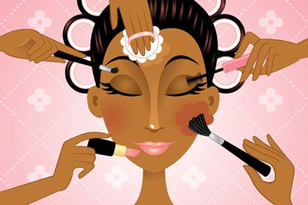 Dark Skin Women And Makeup