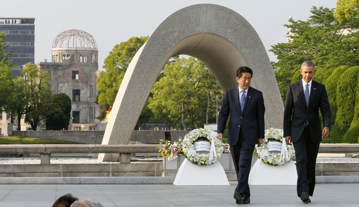 Mr. Obama Goes To Hiroshima