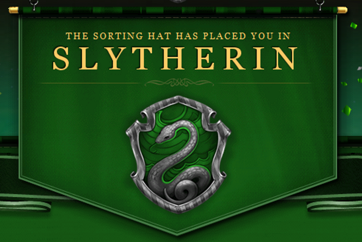 Slytherin House Is Not Evil.
