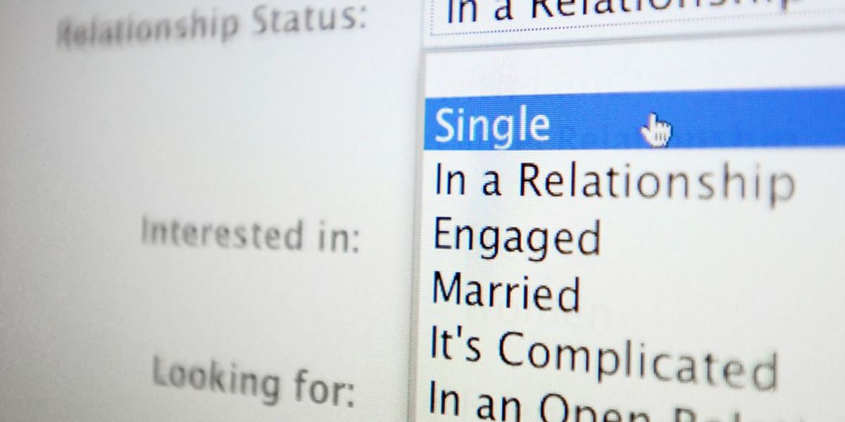 Relationship Status?  Single...