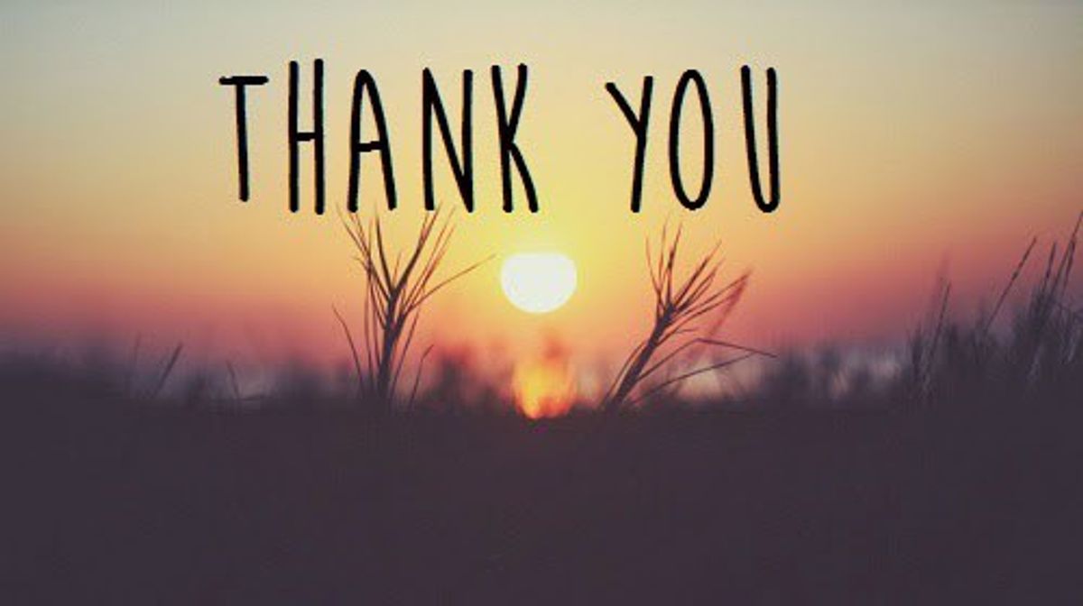 Dear God: Thank You