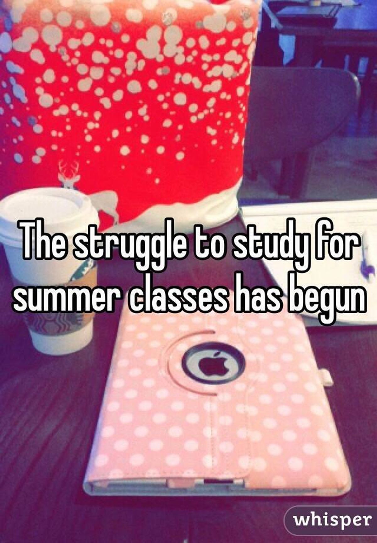 The Struggles Of Summer Classes