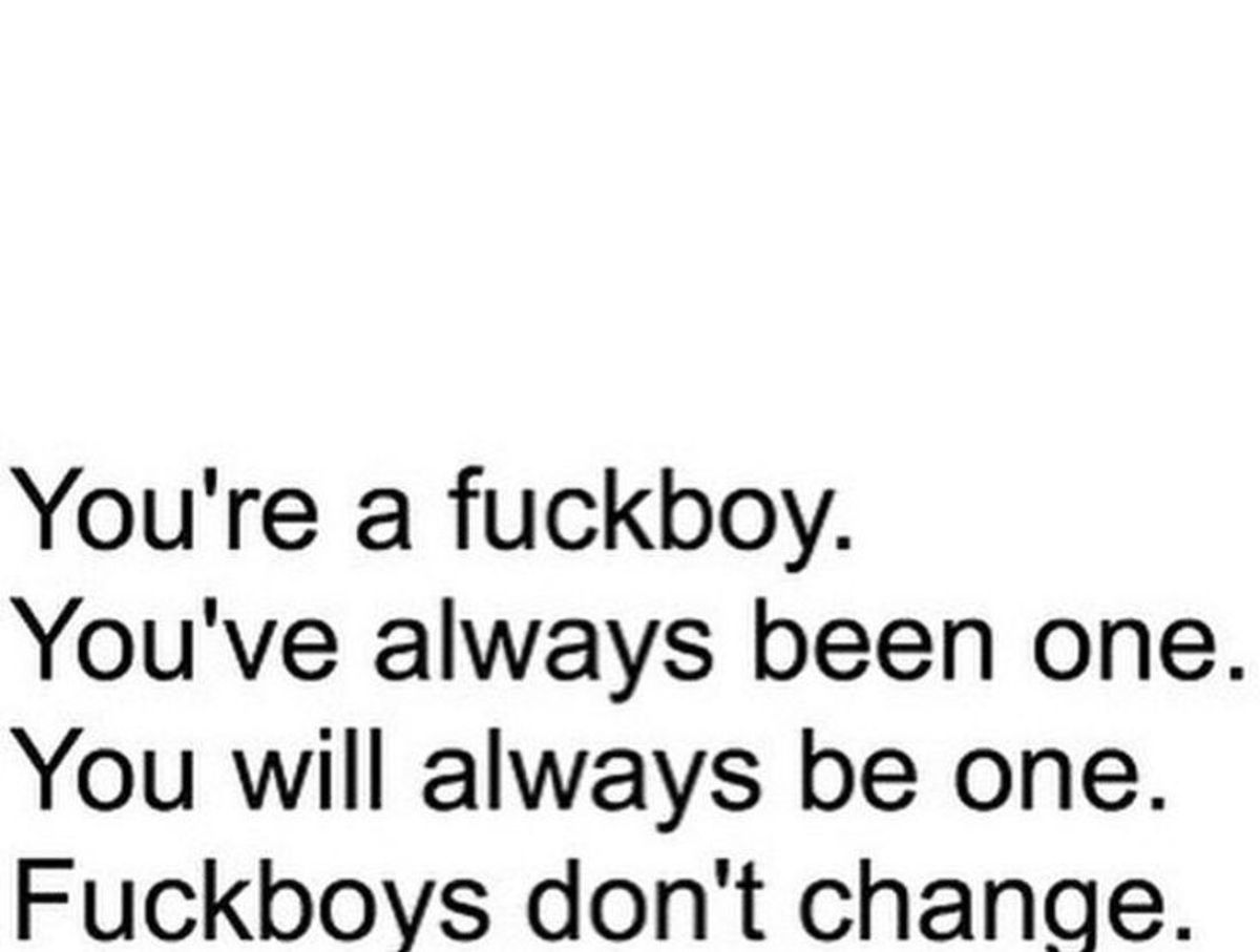 An Open Letter To The F*ckboys I No Longer F*ck With