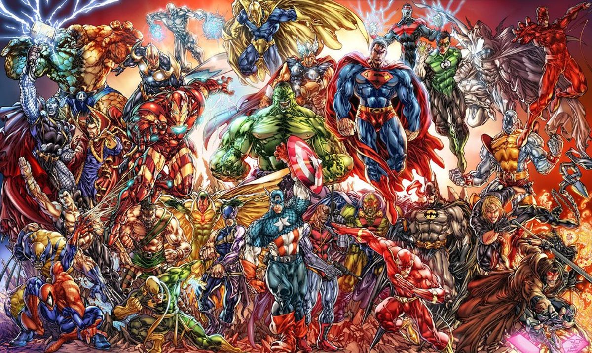 Marvel Vs. DC:  My Favorite Characters