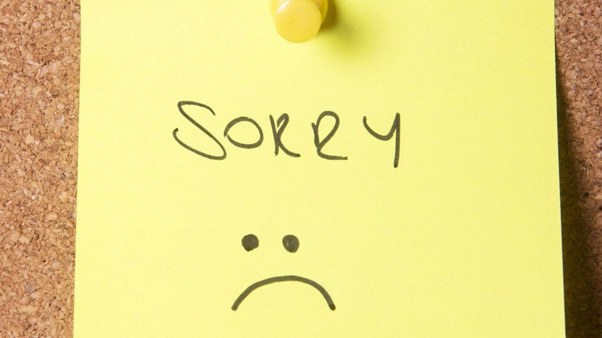 The Trouble With Over Apologizing