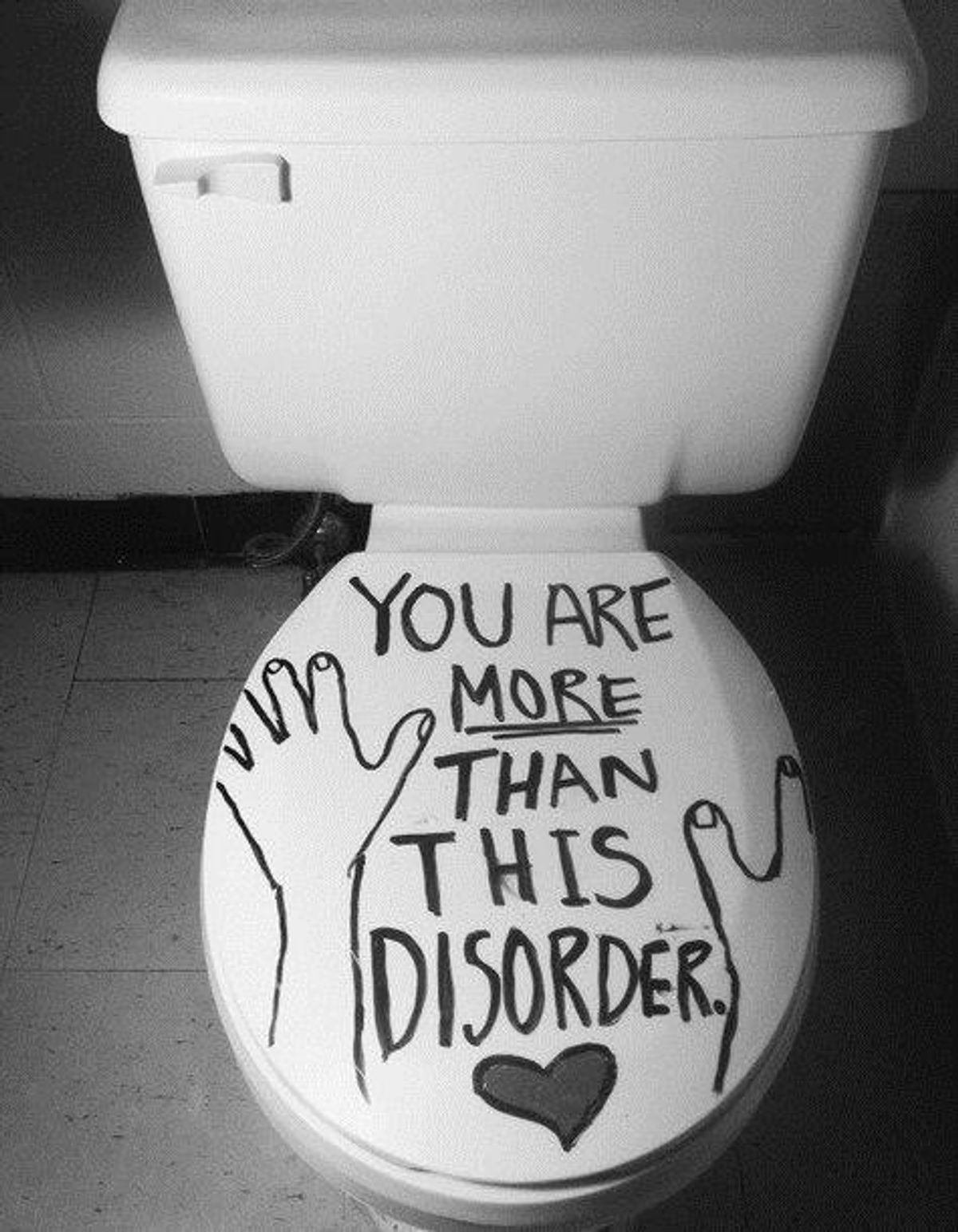To Those Who Don't Believe In Eating Disorders: