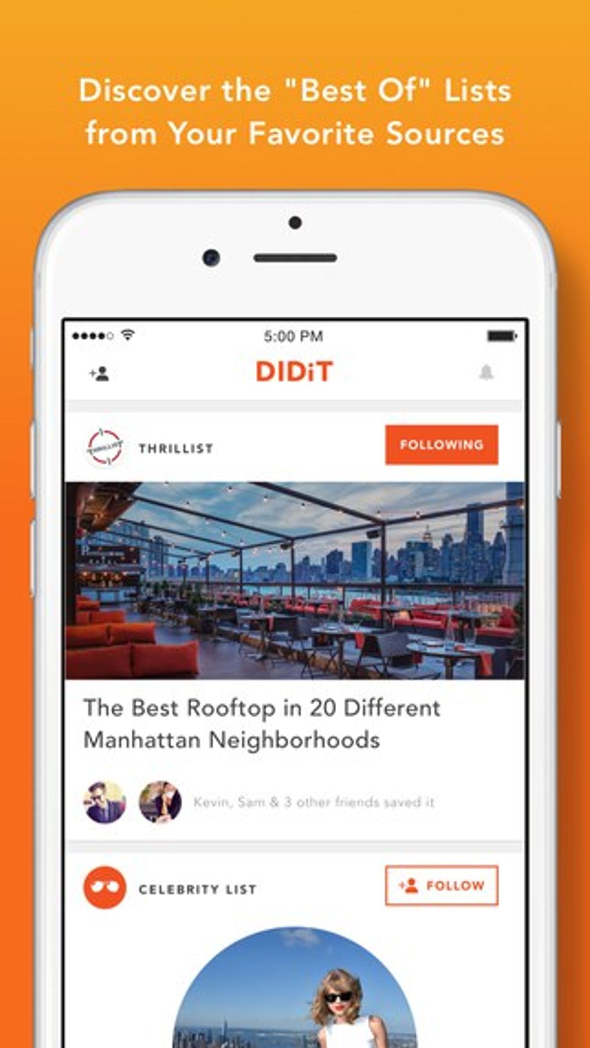 DIDiT NY- Food and Fun Discoveries Instantly in the Palm of Your Hand
