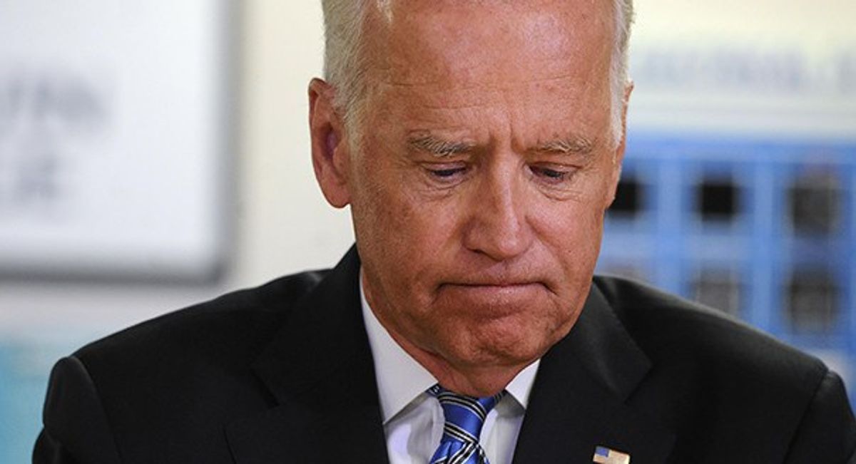 11 Photographs Of Joe Biden Looking Very Distressed