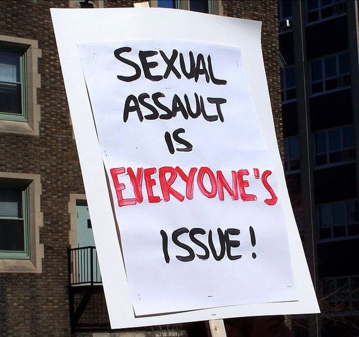Sexual Assault: Let's Not Be Part Of The Problem