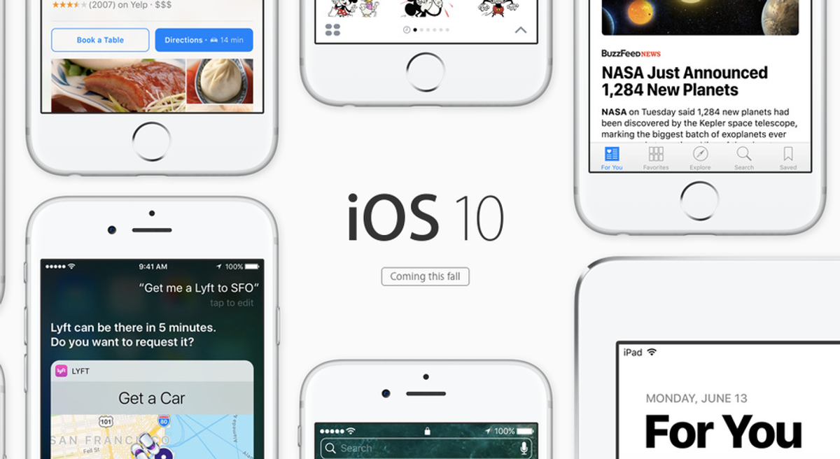 Everything You Need To Know About iOS 10