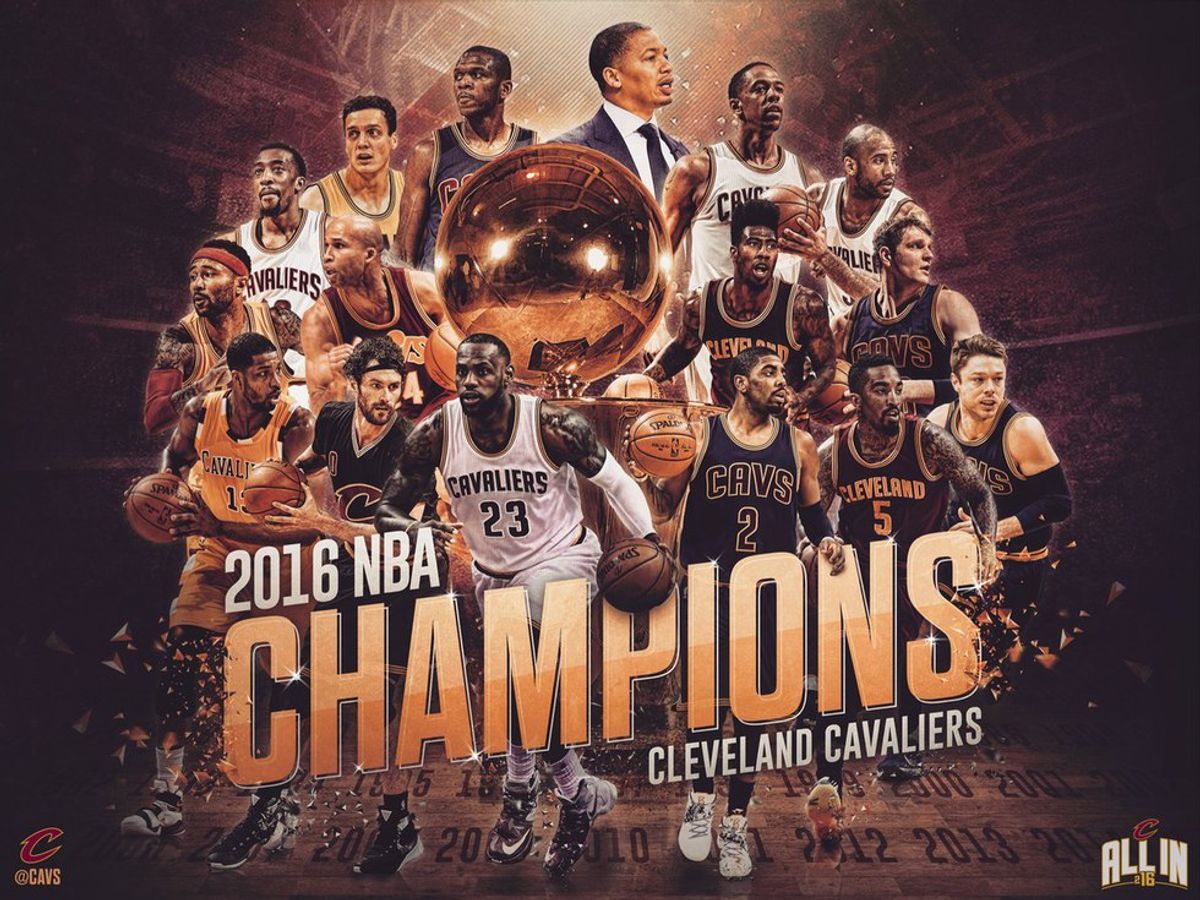 Cavaliers Bring Home the Trophy to Believeland