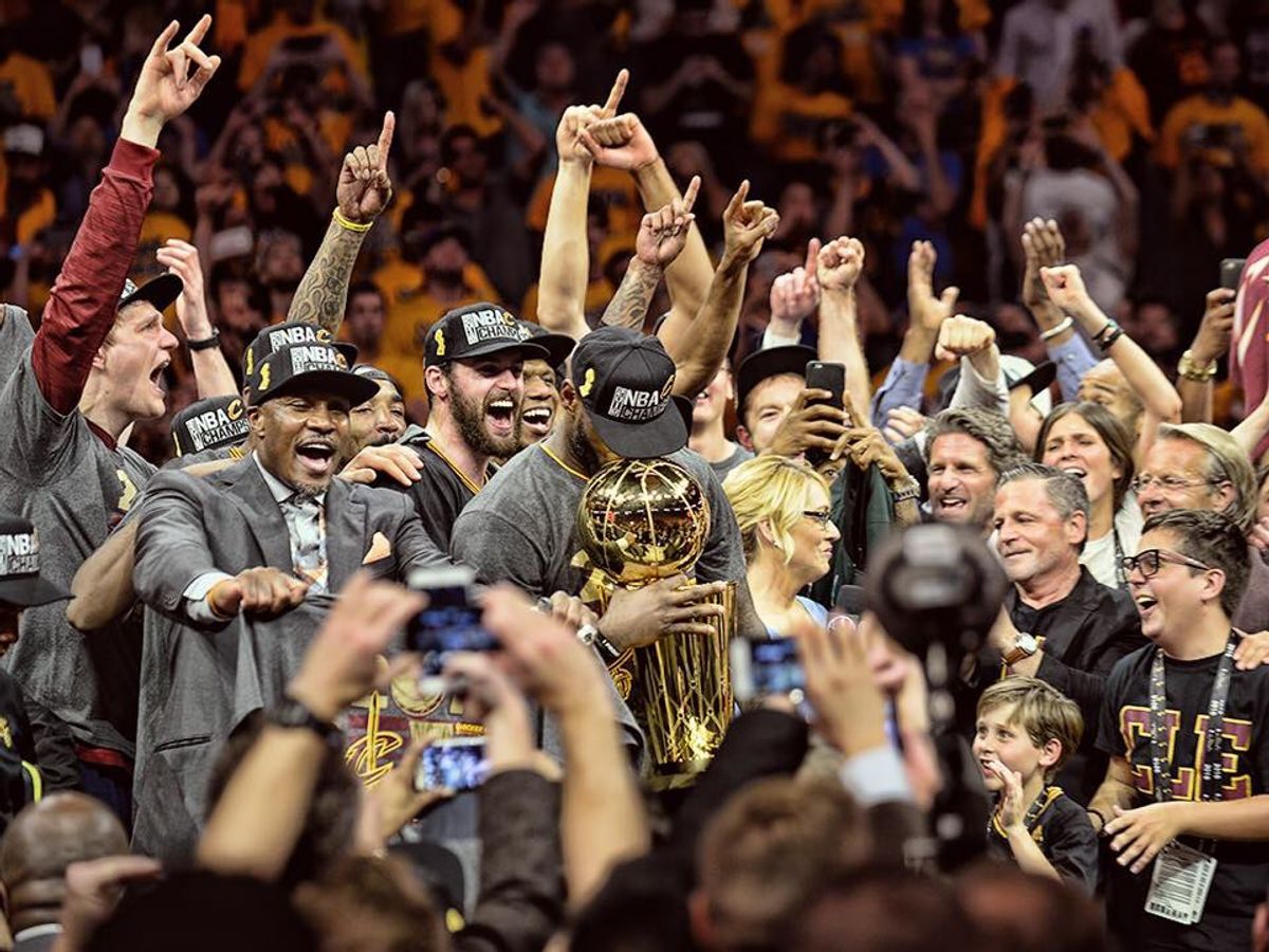 The NBA Champions Are #ALLIN: Cavaliers, LeBron, And Cleveland!