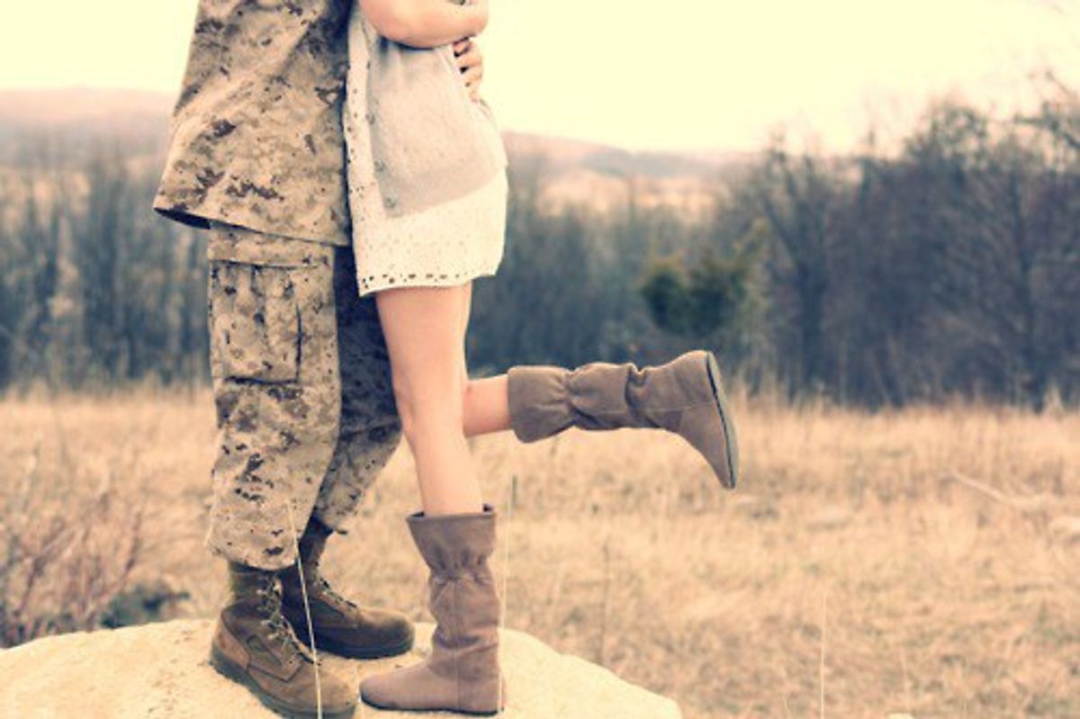 To The College Girl Dating A Military Man
