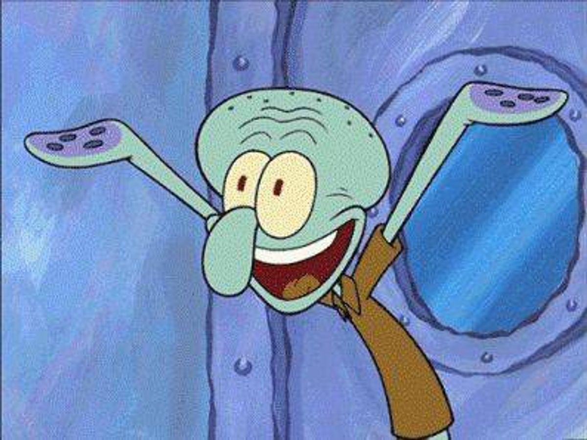 18 Squidward GIFs That Describe Life Perfectly