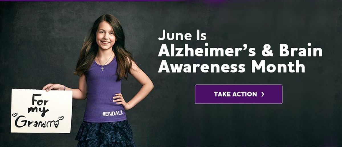 Go Purple For Alzheimer's Awareness Month