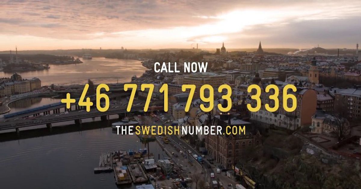 Bored? You Can Now Call A Random Swede!