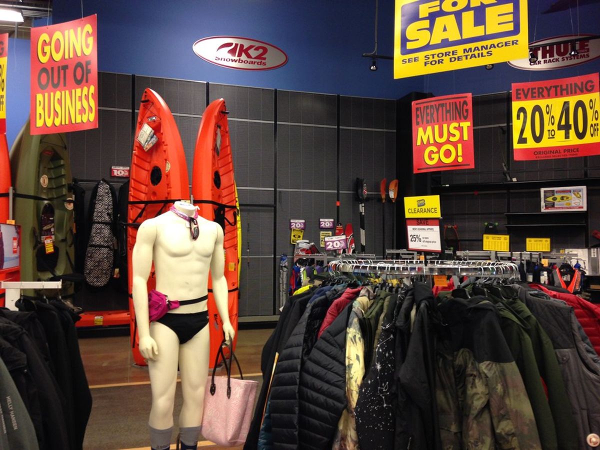 Sports Authority's Final Hours