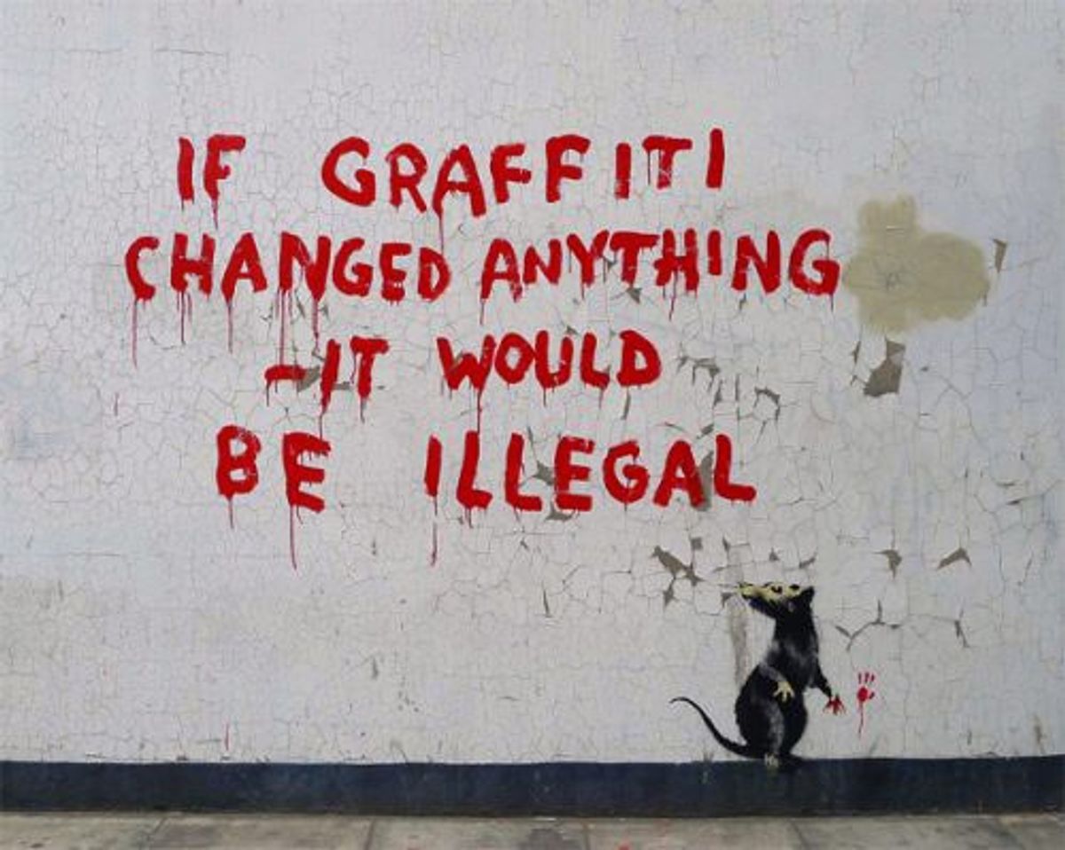 Should Something Illegal Still Be Considered Art?