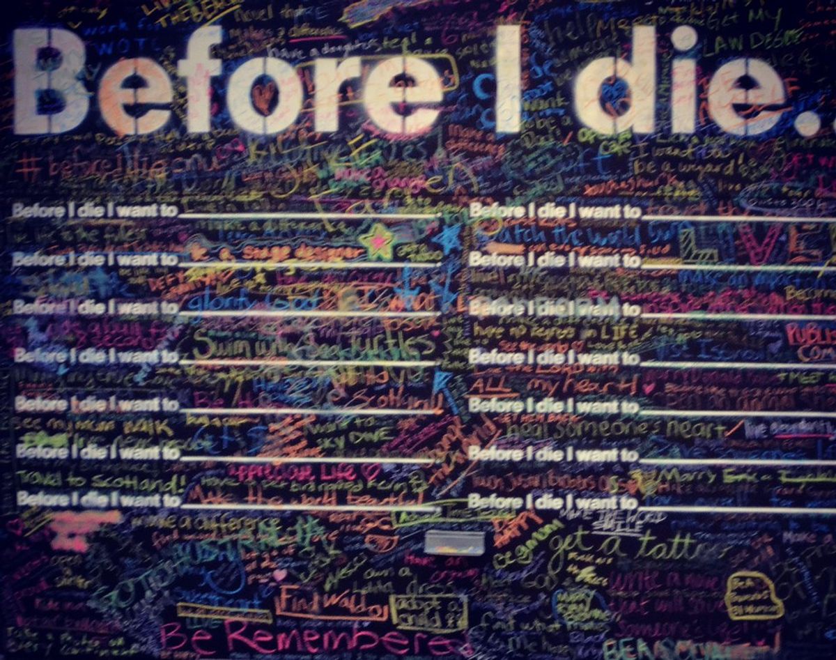 11 Things To Die Before You Die