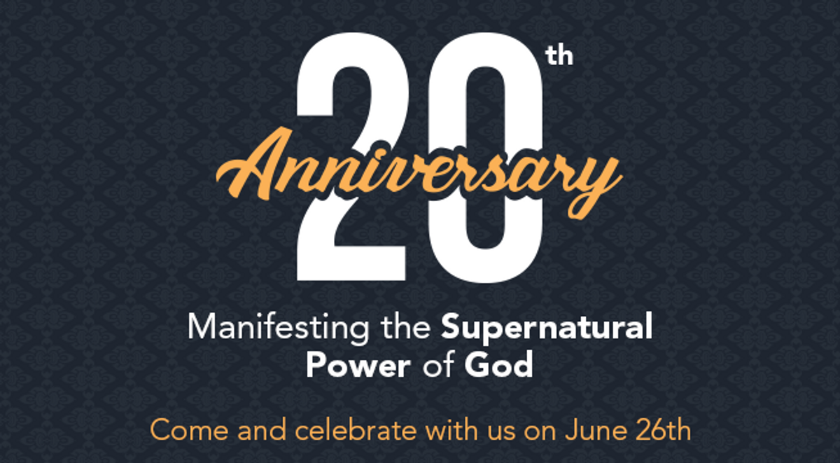 King Jesus Ministries Celebrates Twenty Years Of Going From Glory To Glory!