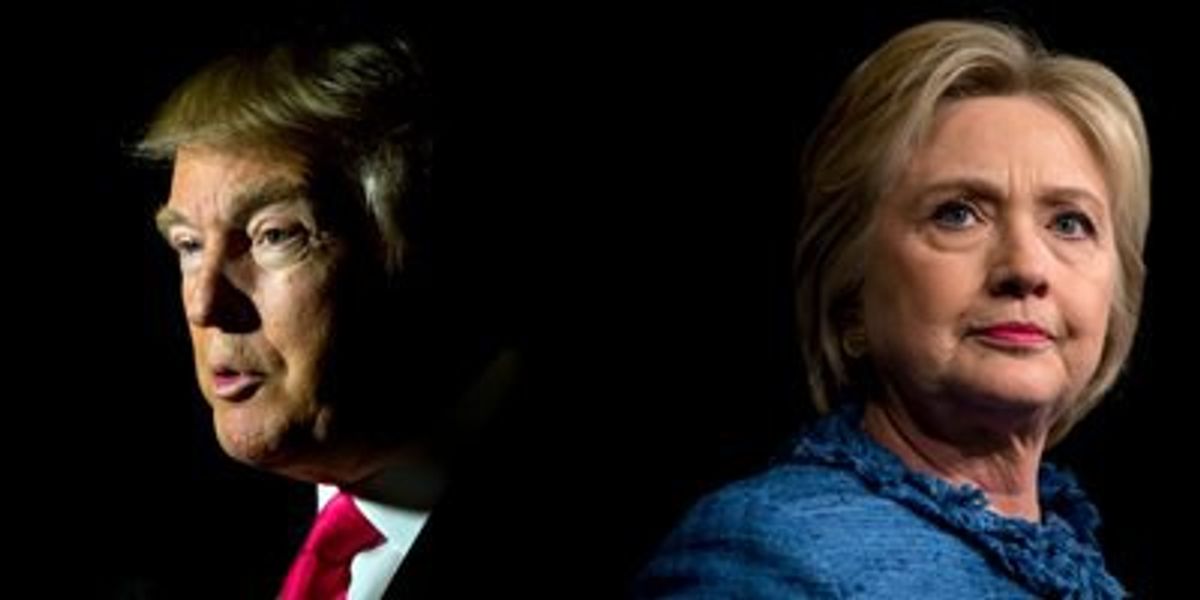 Clinton Leads Trump In National Polls By Only Two Percent
