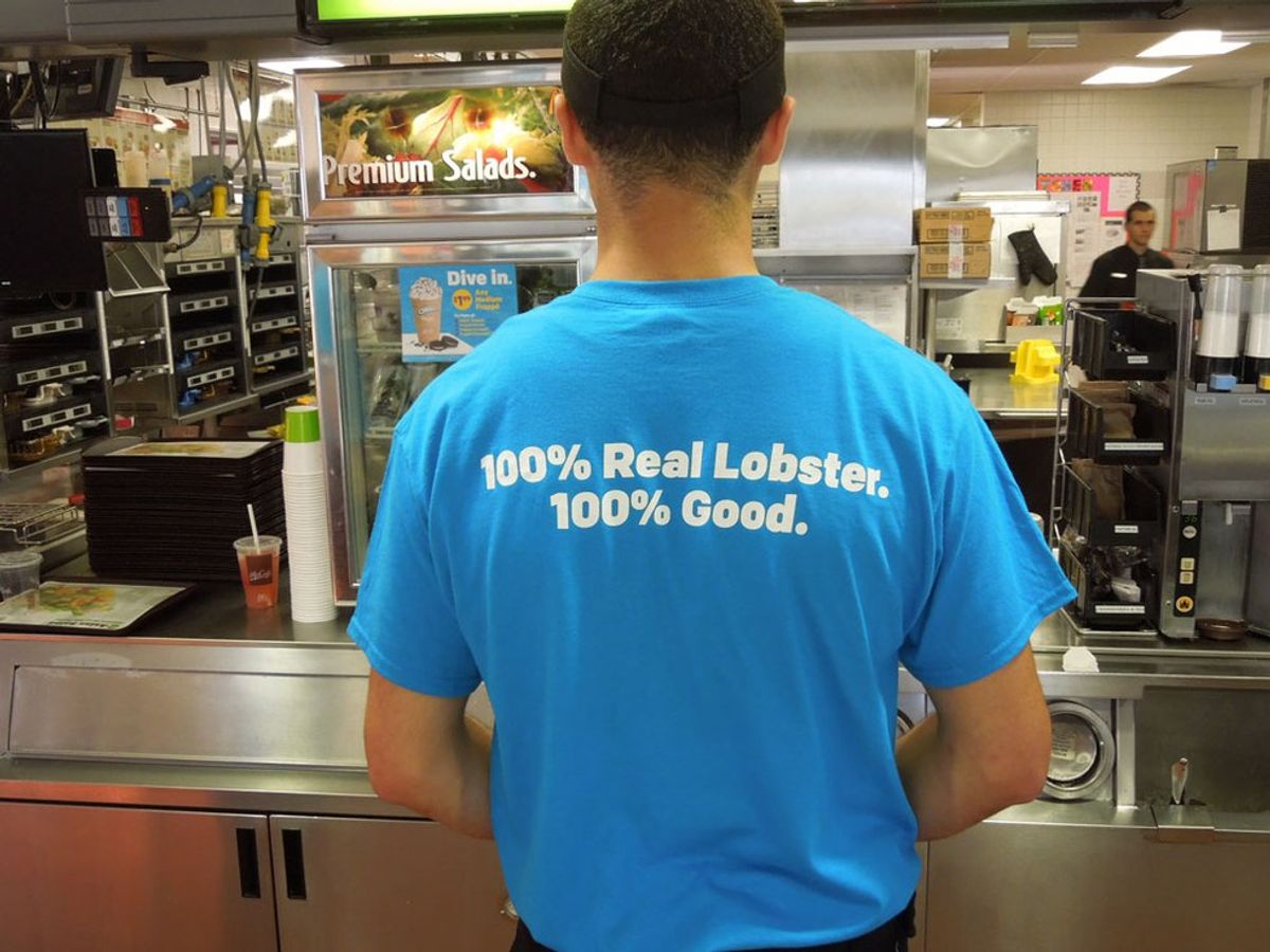 Please Don't Eat McDonald's Lobster Rolls