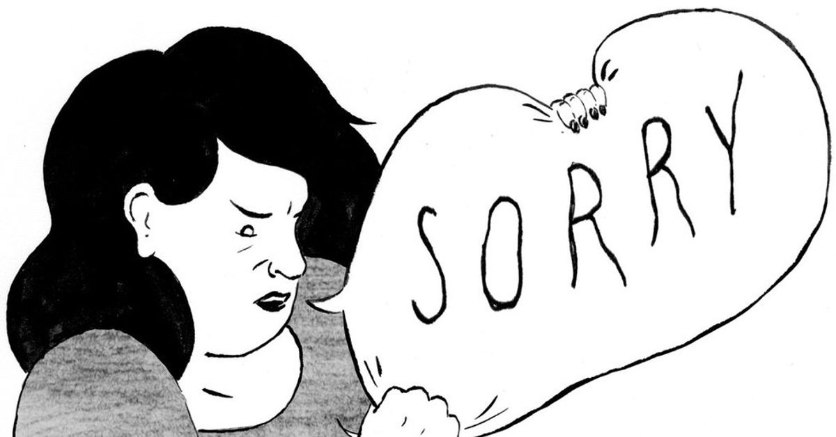 When Does Saying Sorry Stop Meaning What It Used To