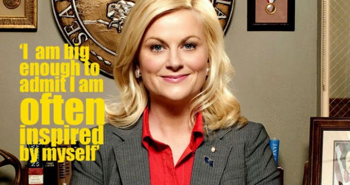 Life Advice As Told By Leslie Knope