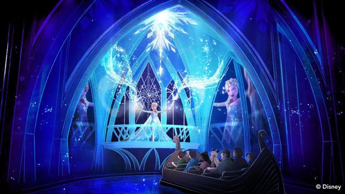 Disney's New Ride: Frozen Ever After