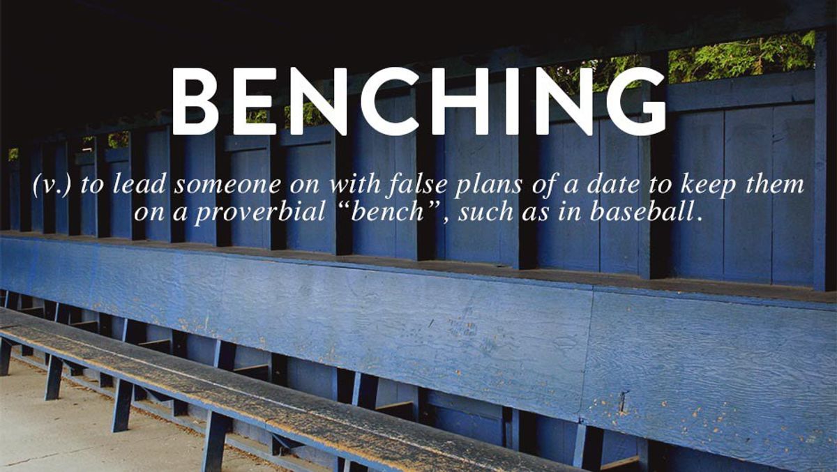 What's Wrong With 'Benching?'