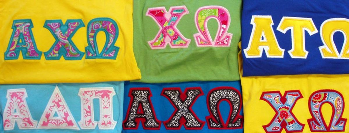 DIY Greek Letter Shirts | The Odyssey Online