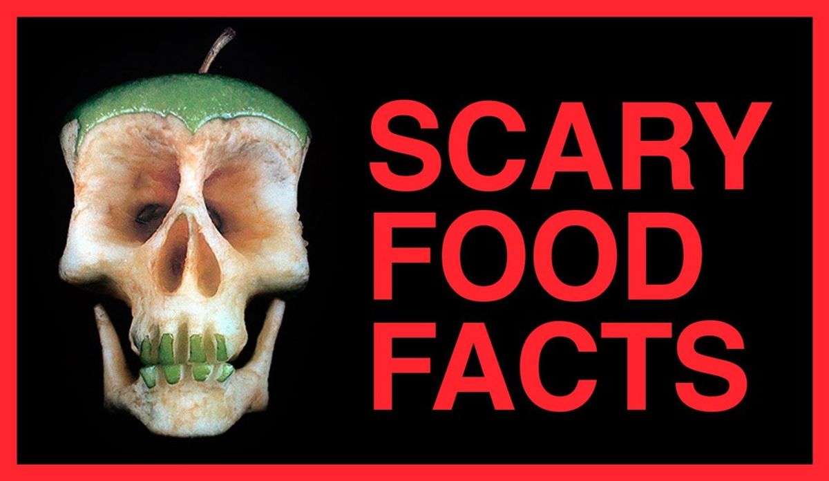 12 Frightening Food Facts