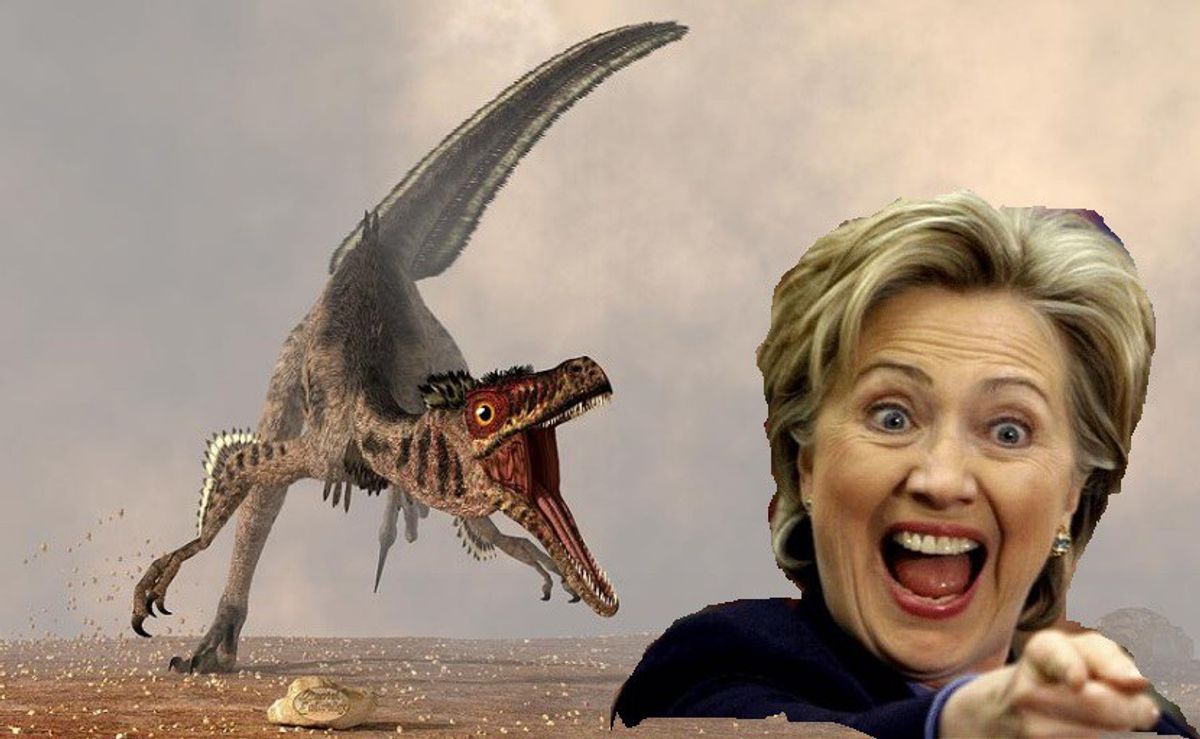 I Dreamt That Hillary Was President... And Then We Got Chased By Dinosaurs