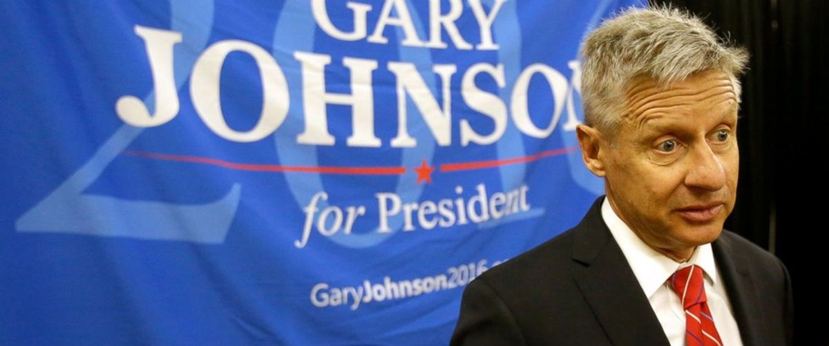 Gary Johnson: The Presidential Candidate No One Is Talking About