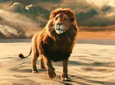 Aslan.. One of the best moments in that movie.