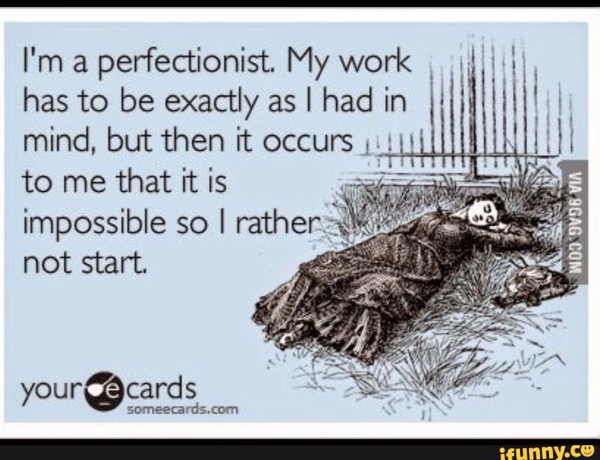 Are You A Lazy Perfectionist?