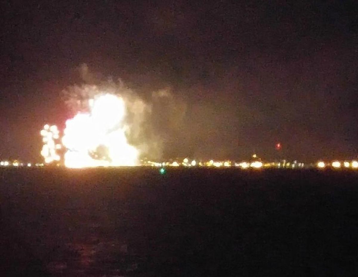 4th Of July Celebration Gone Wrong: Plymouth Fireworks Barges Caught On Fire