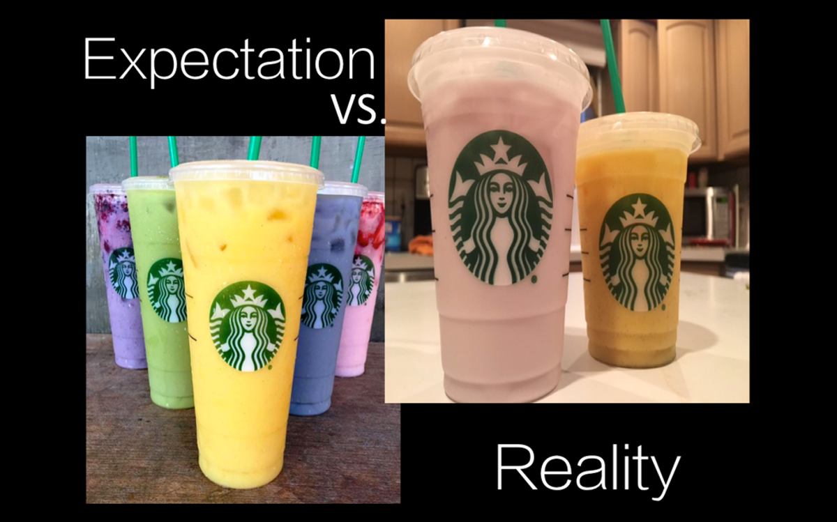 Tried And Tested: An Honest Review Of Starbucks' Colored Drinks