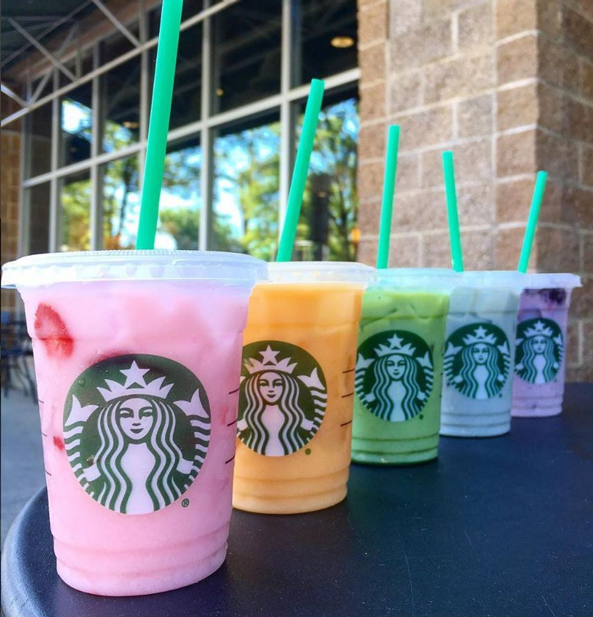 The New Starbucks "Rainbow Drinks" Ranked